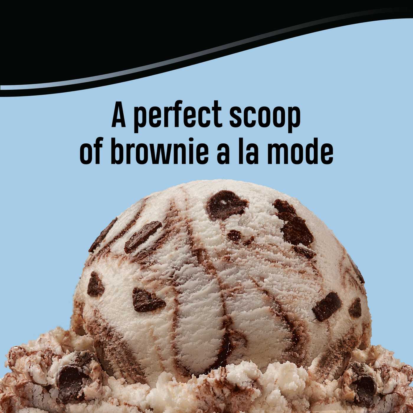 Breyers Carb Smart Brownie Ala Mode Ice Cream; image 5 of 7