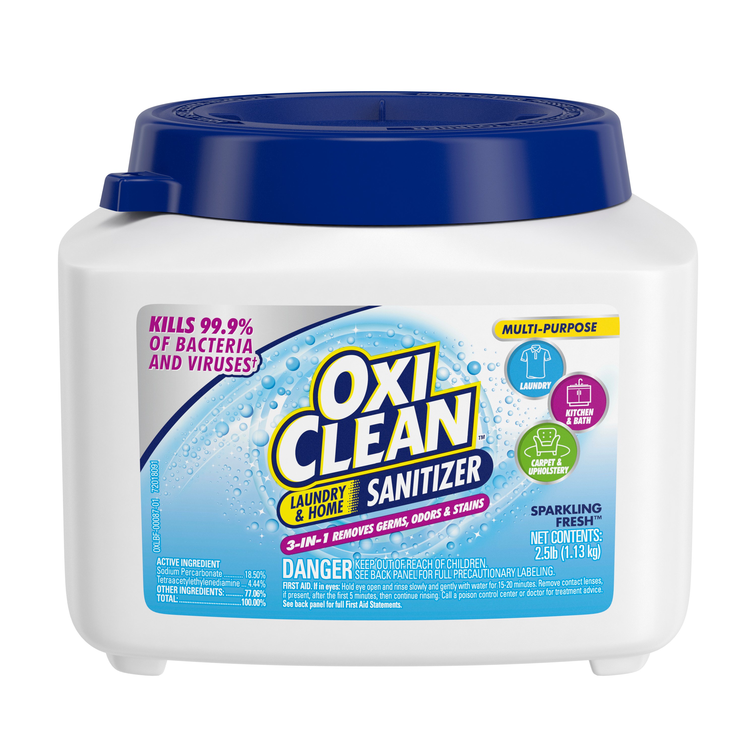 OxiClean 3 In 1 Sparkling Fresh Laundry & Home Sanitizer Shop