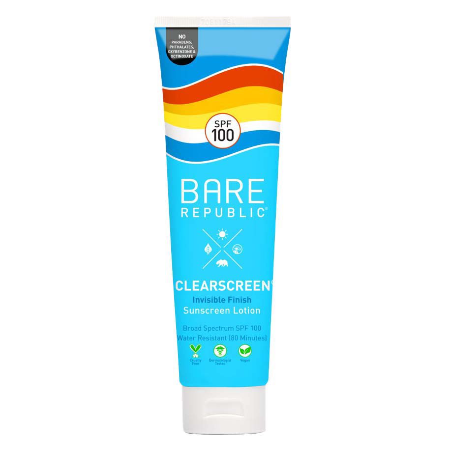 Bare Republic Clearscreen Invisible Finish Sunscreen Lotion SPF 100