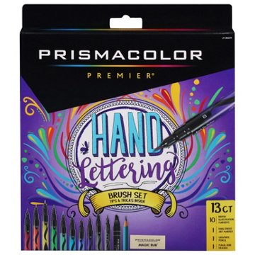 Prismacolor Hand Lettering Brush Set, 13 pc