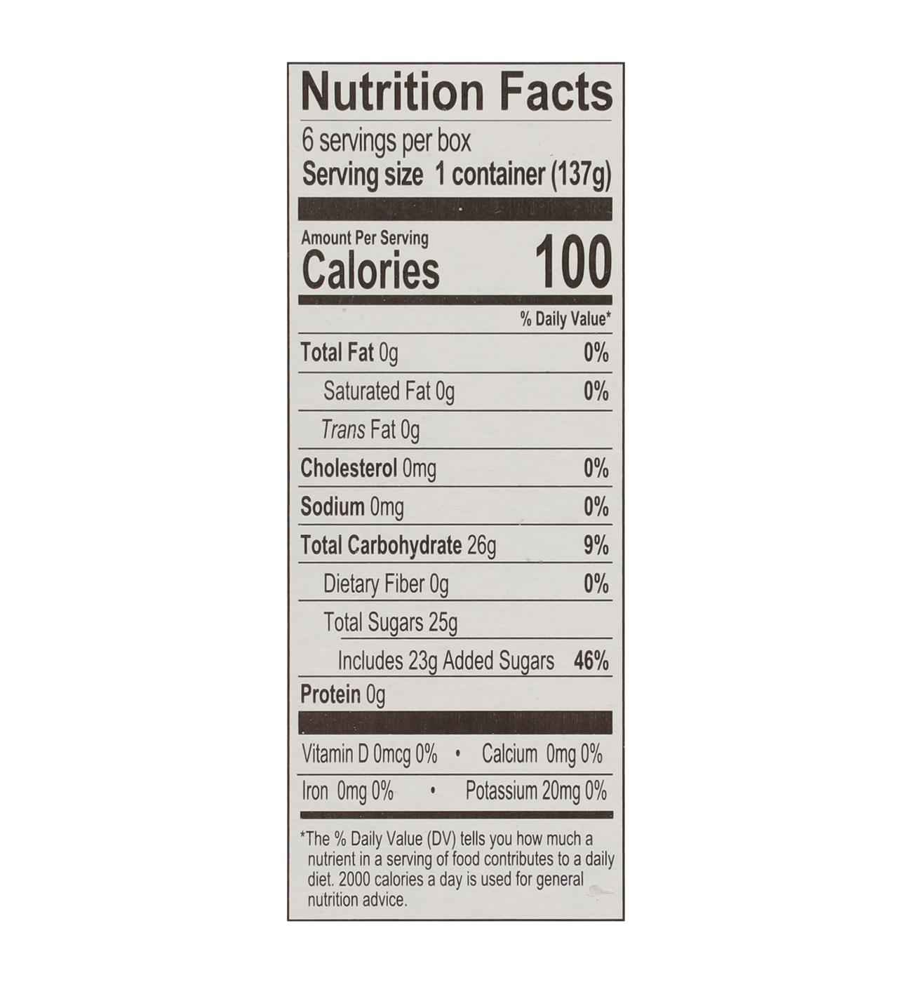 Luigi's Real Italian Ice Mango Cups; image 3 of 4