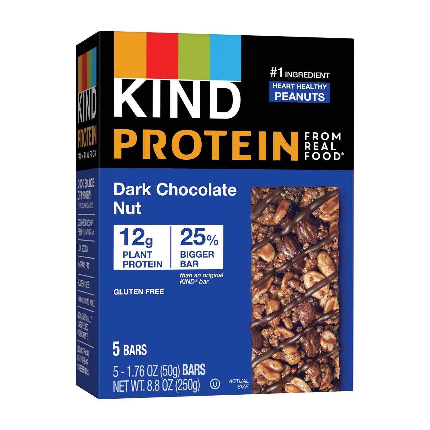 Kind 12g Protein Bars - Dark Chocolate Nut; image 1 of 2
