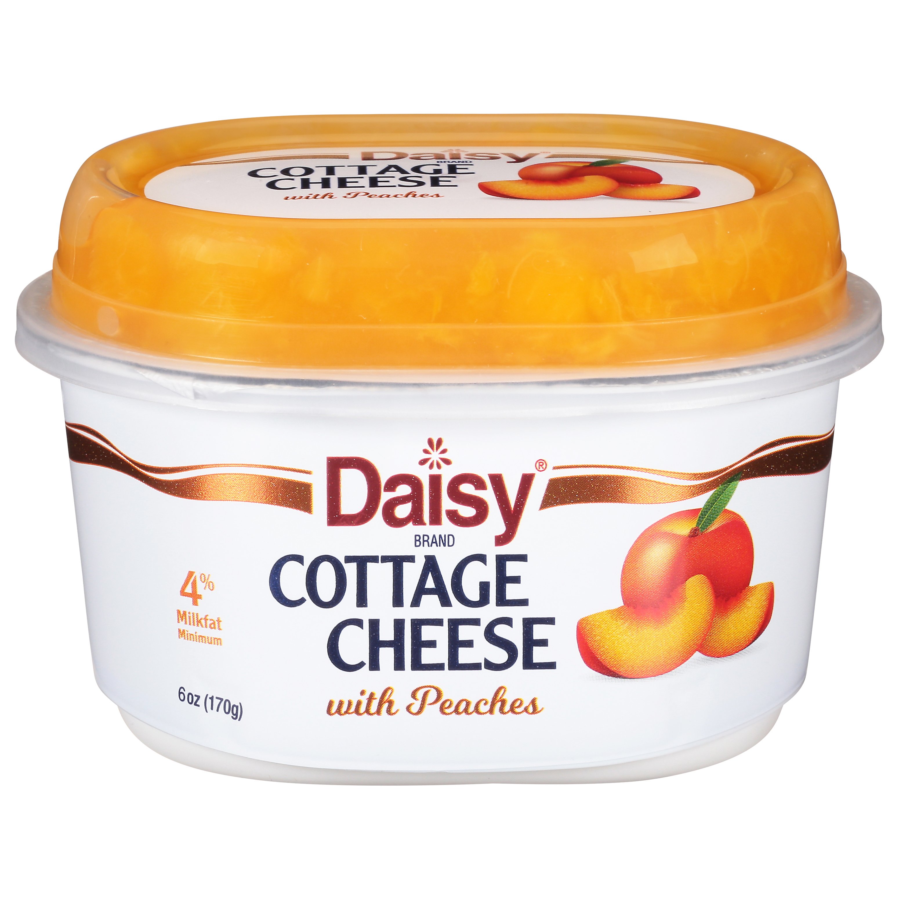 Daisy Cottage Cheese with Peaches Shop Cottage Cheese at HEB