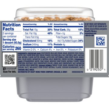 Philadelphia Strawberry Cheesecake Crumbles, Pack, 3.25 Oz Cups, 2 ct