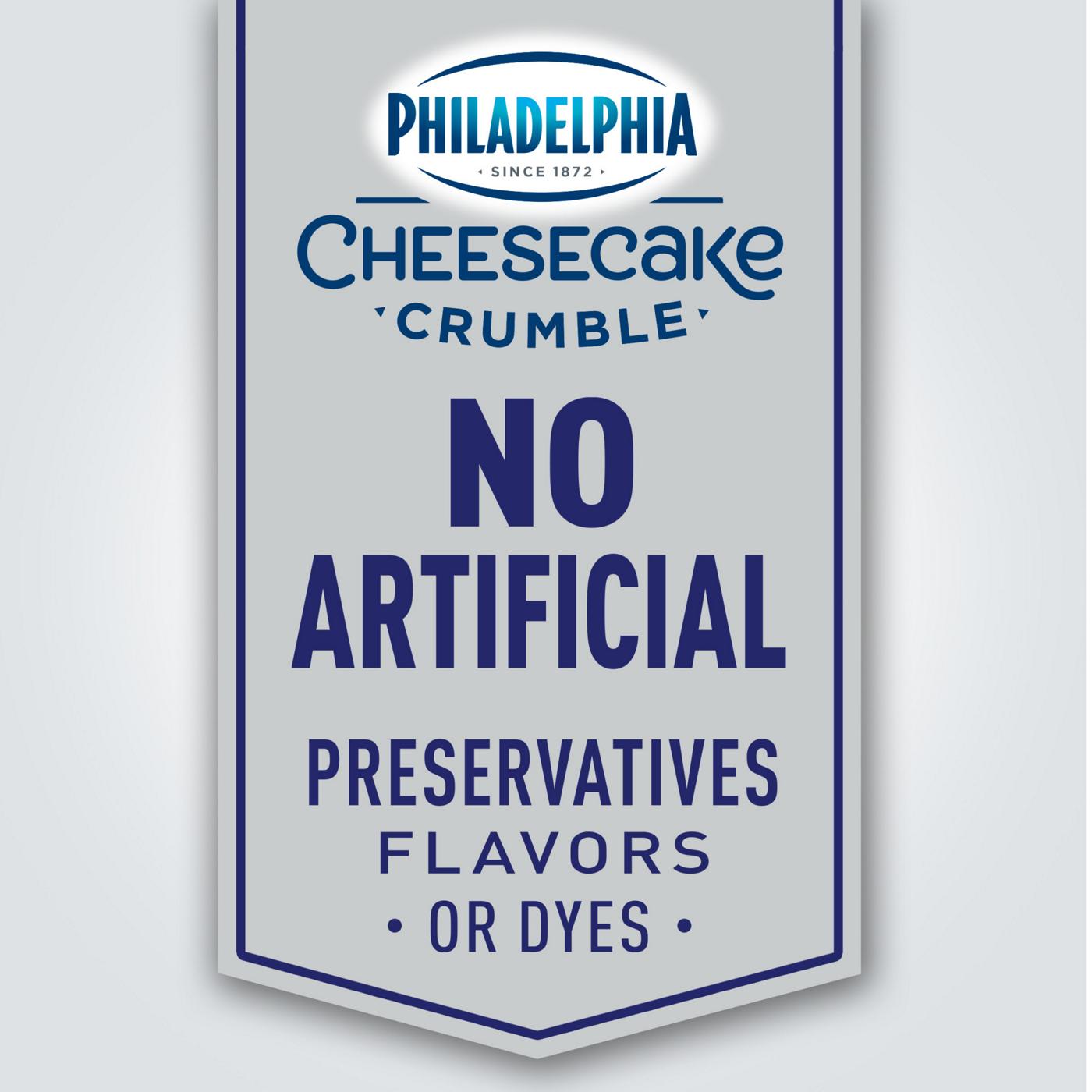 Philadelphia Original Cheesecake Crumbles, 2 ct Pack, 3.25 oz Cups; image 5 of 9