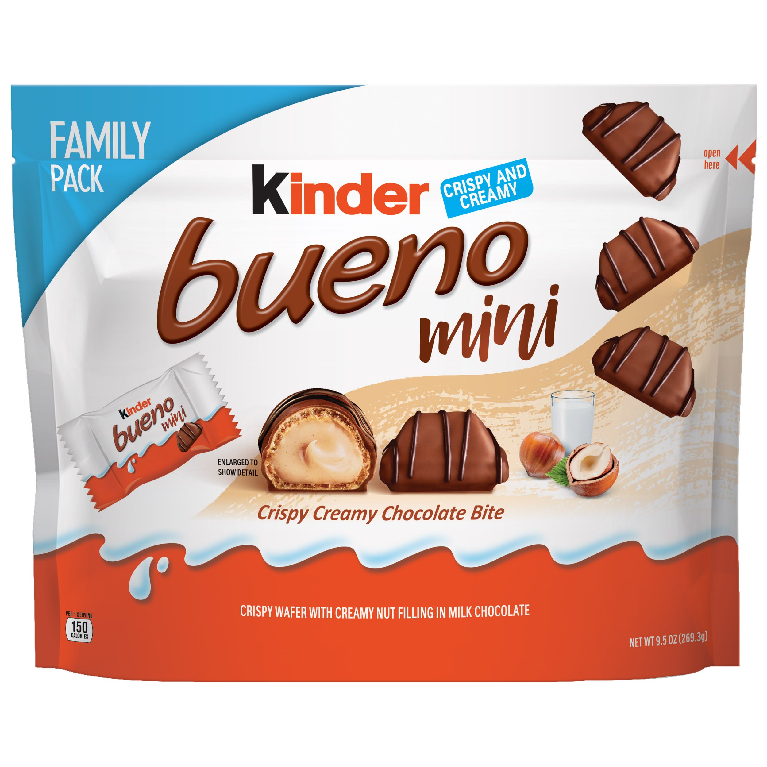 Kinder Bueno Mini Crispy Chocolate Bites Family Pack Shop Candy at