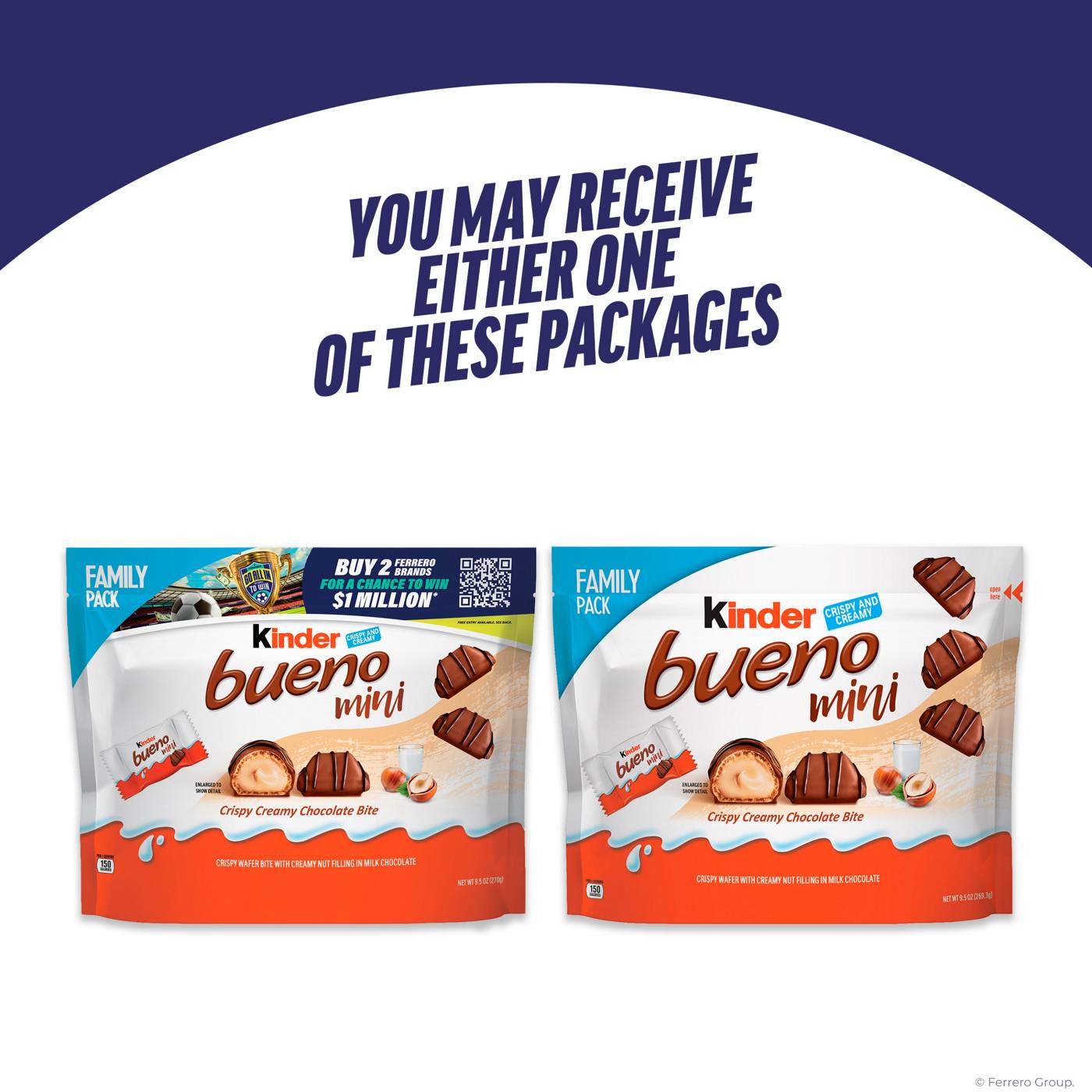 Kinder Bueno Mini Crispy Creamy Chocolate Bites - Family Pack; image 3 of 8