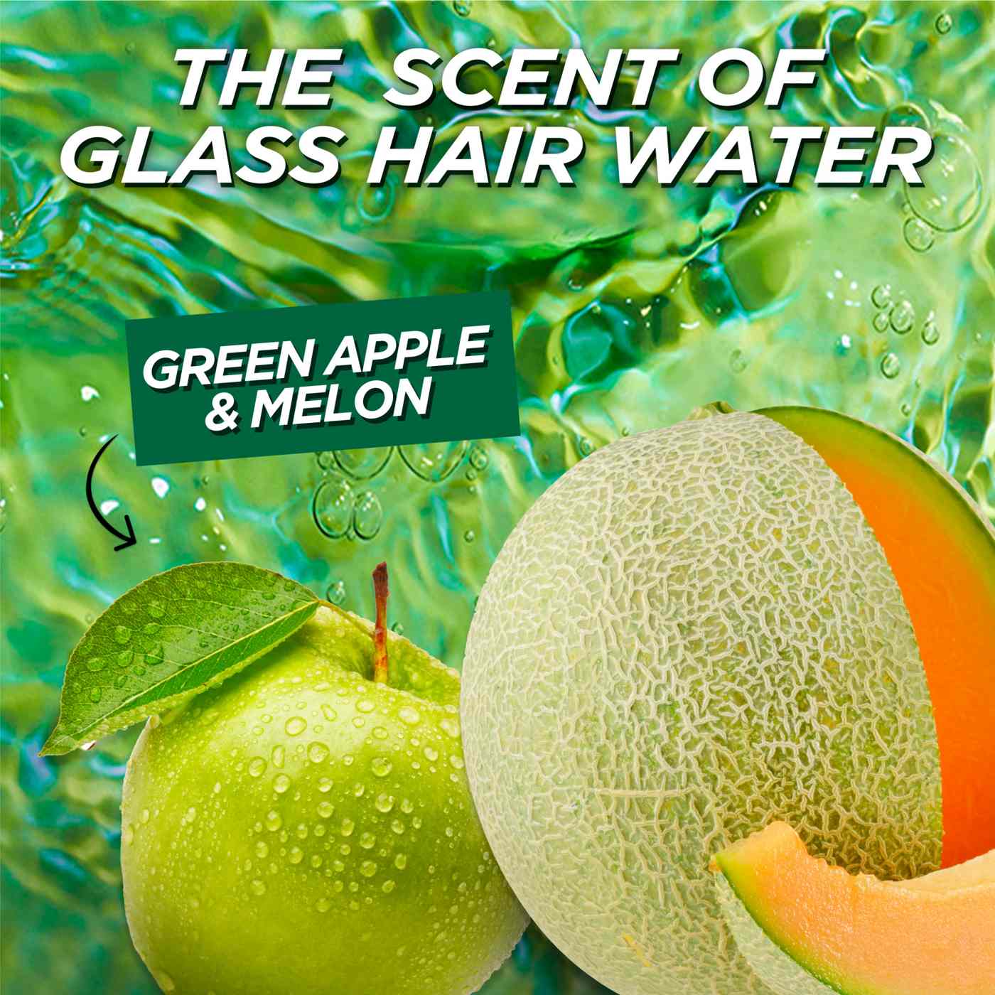 Garnier Fructis Sleek & Shine Glass Hair Water Liquid Rinse Out; image 6 of 6