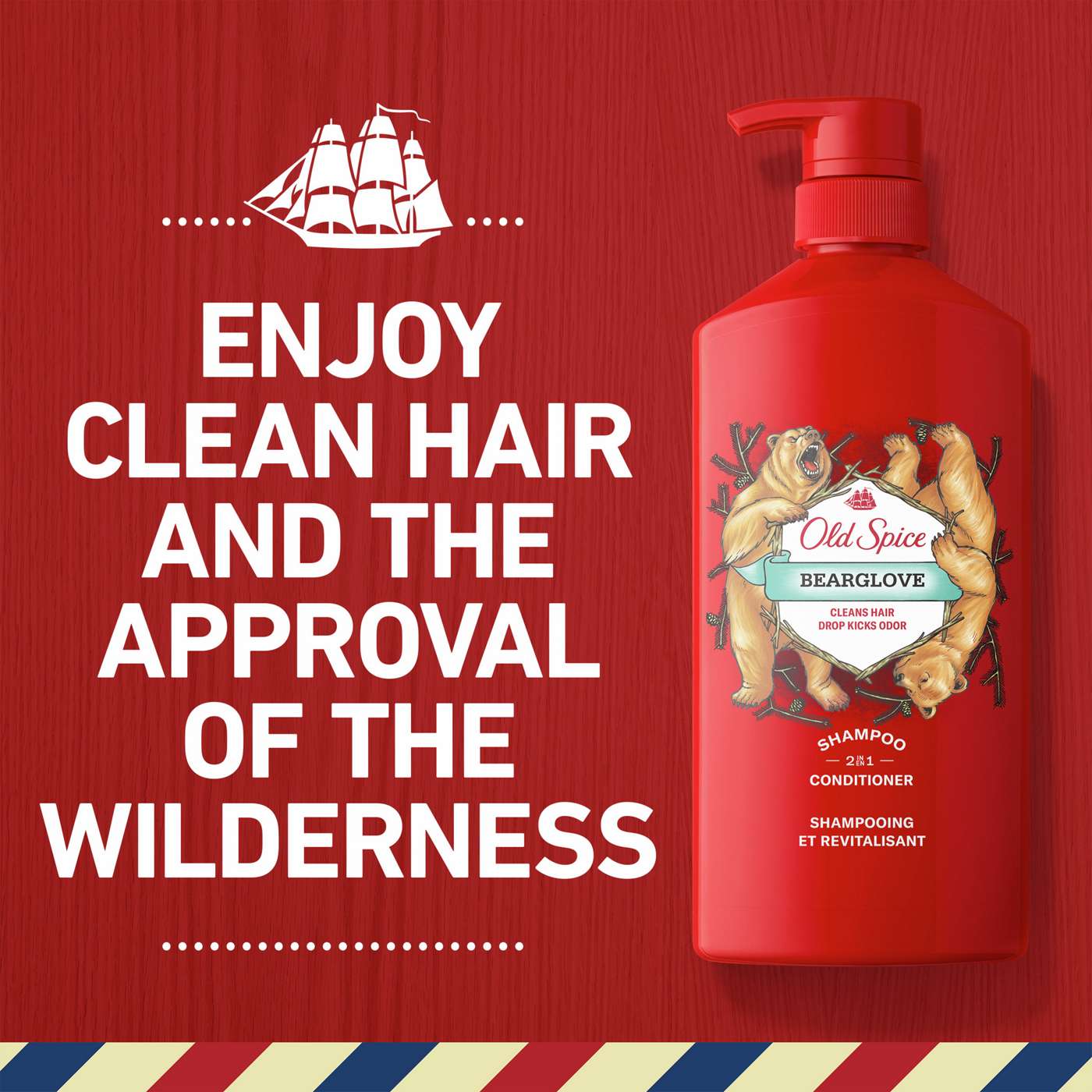 Old Spice 2 in 1 Shampoo and Conditioner - Bearglove; image 8 of 8