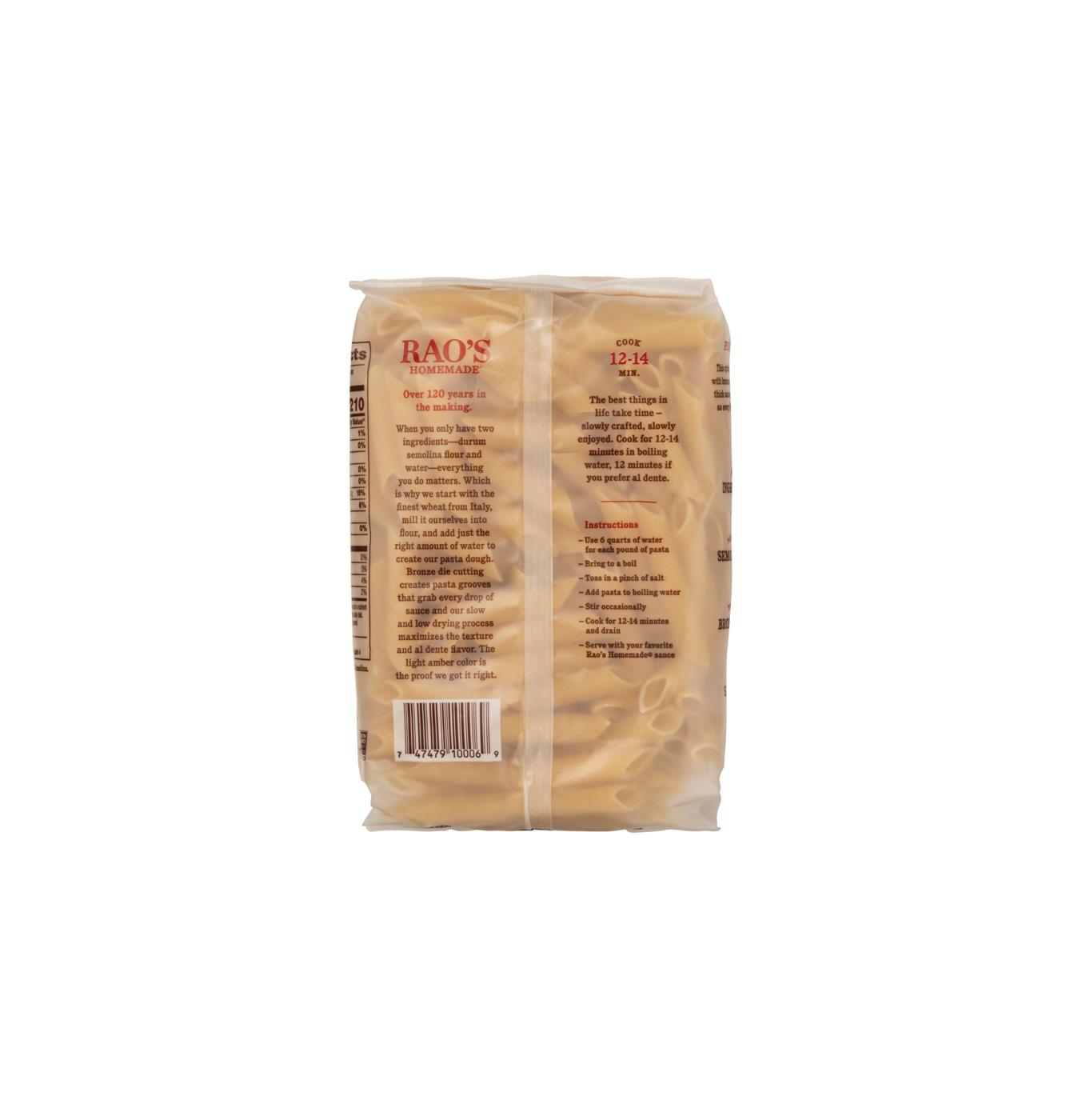 Rao's Homemade Penne Rigate Pasta; image 5 of 5