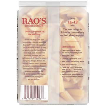 Rao's Homemade Rigatoni Pasta