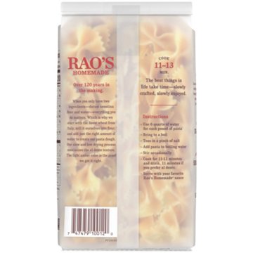 Rao's Homemade Farfalle Pasta