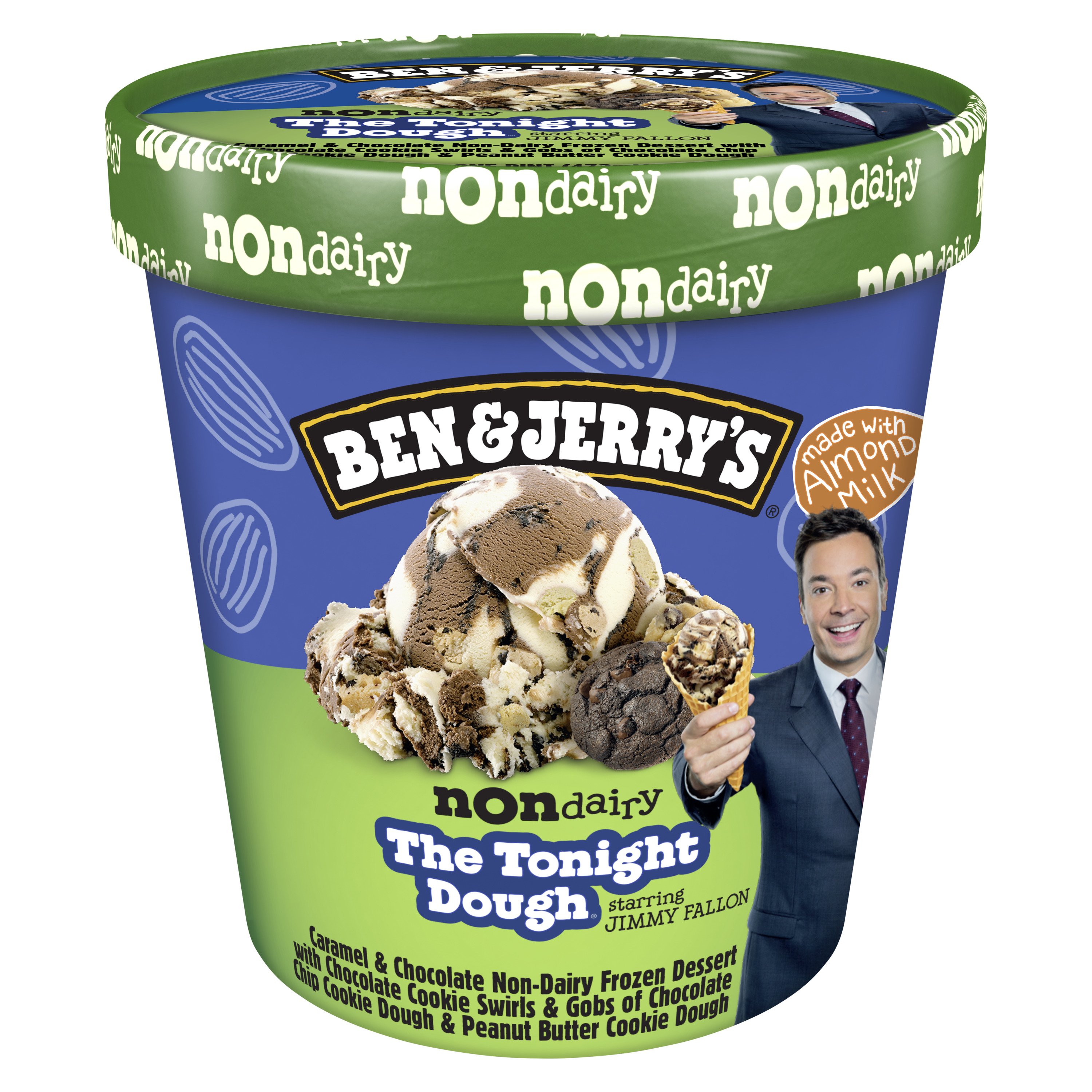 Ben & Jerry's Non-Dairy The Tonight Dough Frozen Dessert, 1 pt