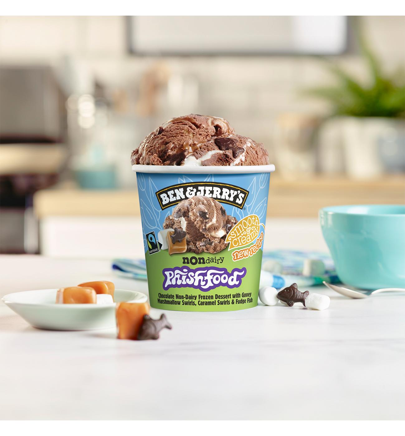 Ben & Jerry's Non-Dairy Phish Food Frozen Dessert; image 5 of 6