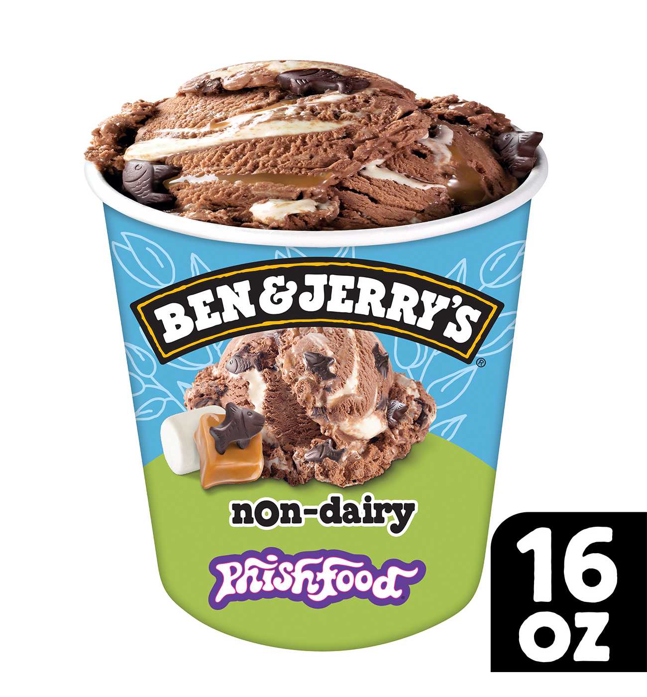 Ben & Jerry's Non-Dairy Phish Food Frozen Dessert; image 6 of 6