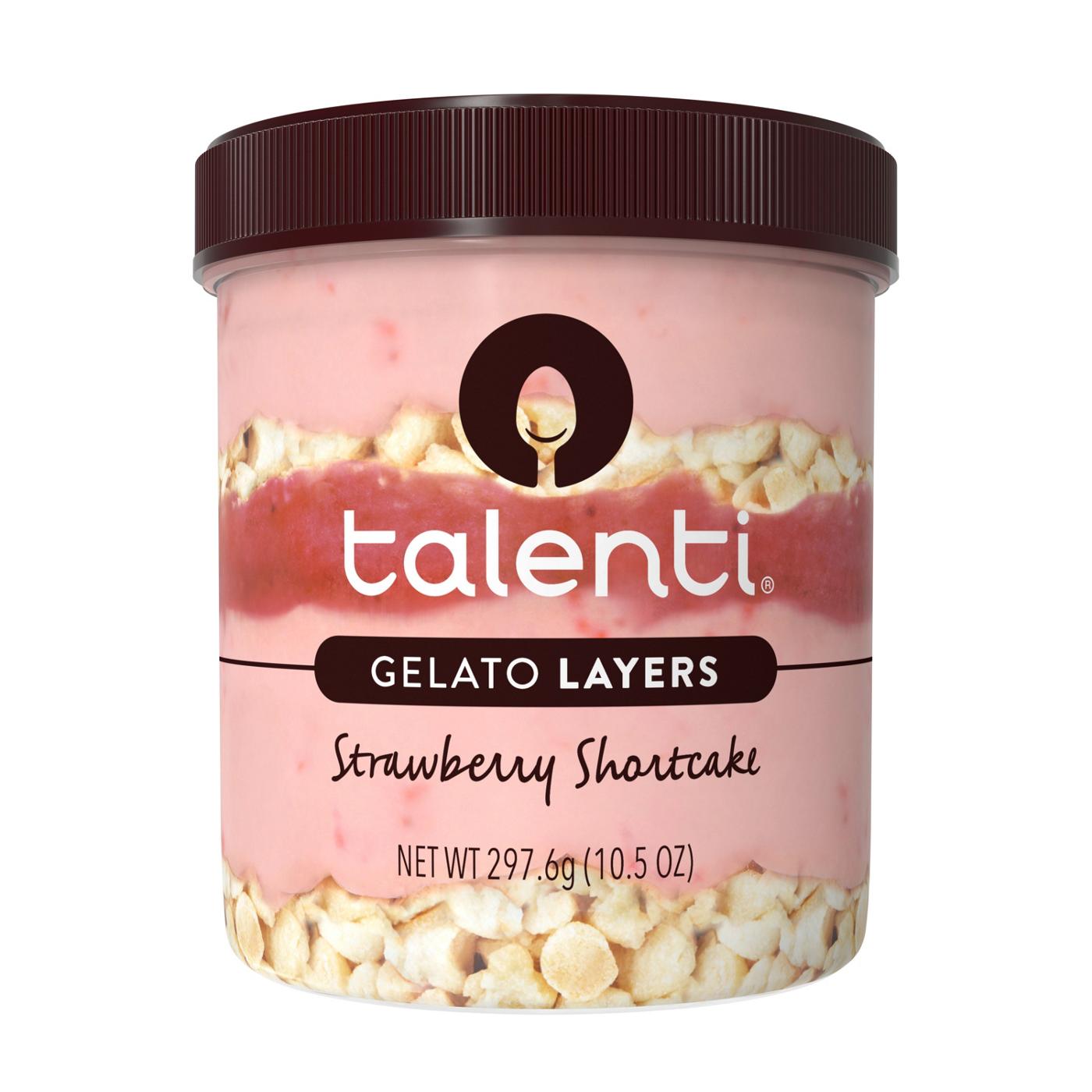 Talenti Strawberry Shortcake Gelato Layers; image 1 of 3