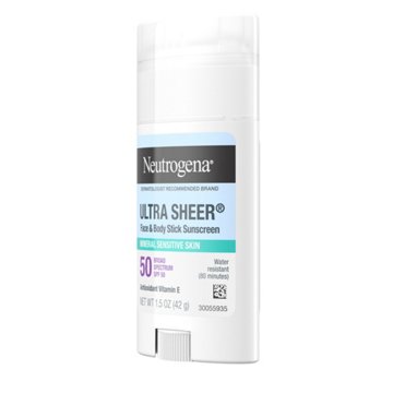 Neutrogena Mineral Ultra Sheer Dry-Touch Stick Sunscreen SPF 50 