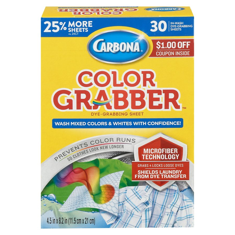 Shout Color Catcher Dye-Trapping, In-Wash Cloths