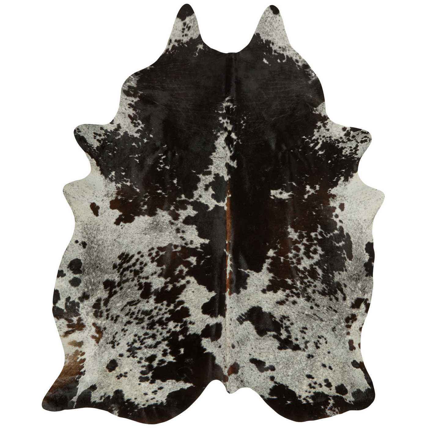 Texas Proud Cowhide Area Rug - Black & White; image 1 of 2