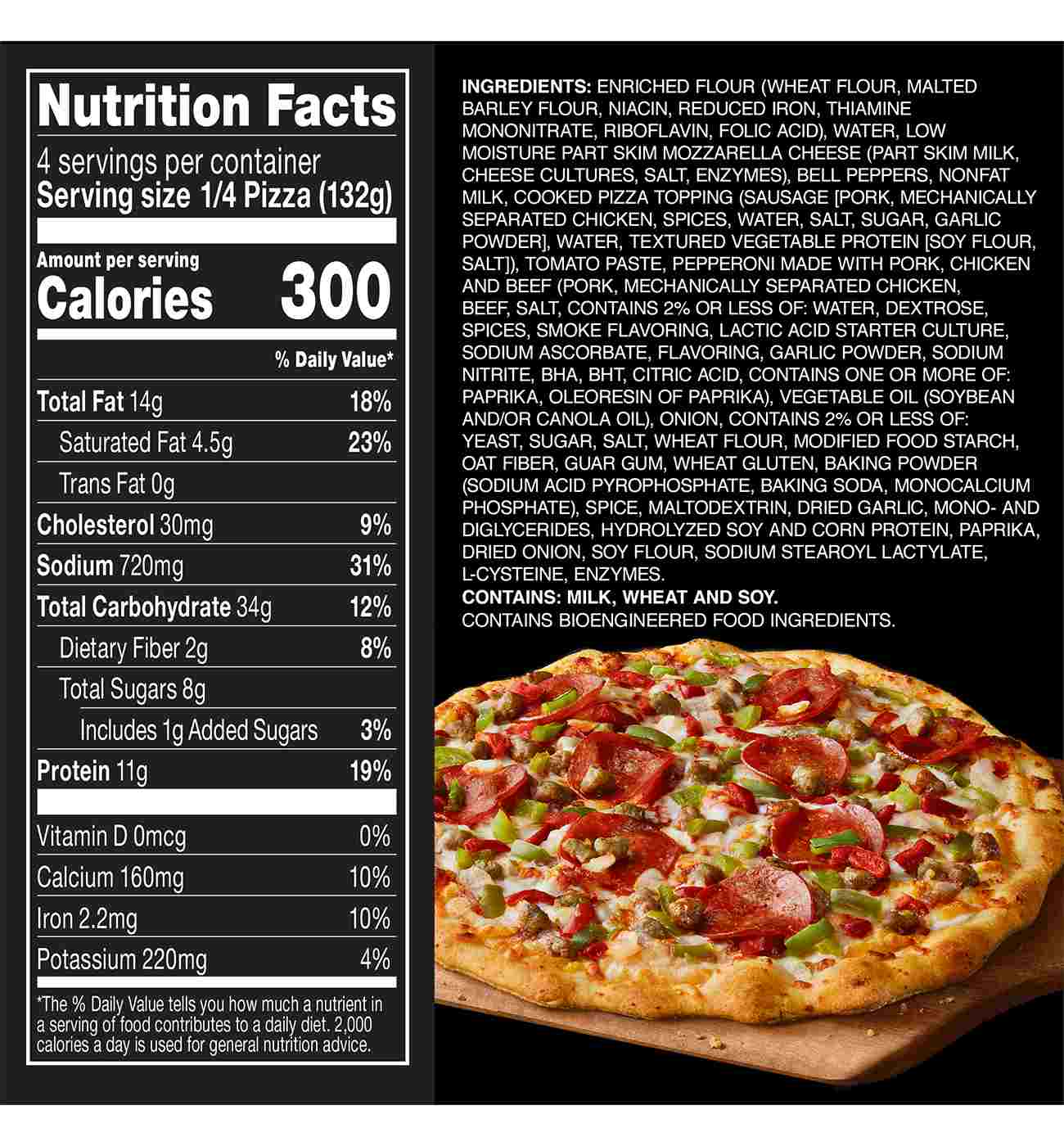 Red Baron Supreme Brick Oven Crust Frozen Pizza; image 4 of 10