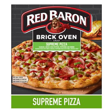 Red Baron Supreme Brick Oven Crust Frozen Pizza, 18.64 oz