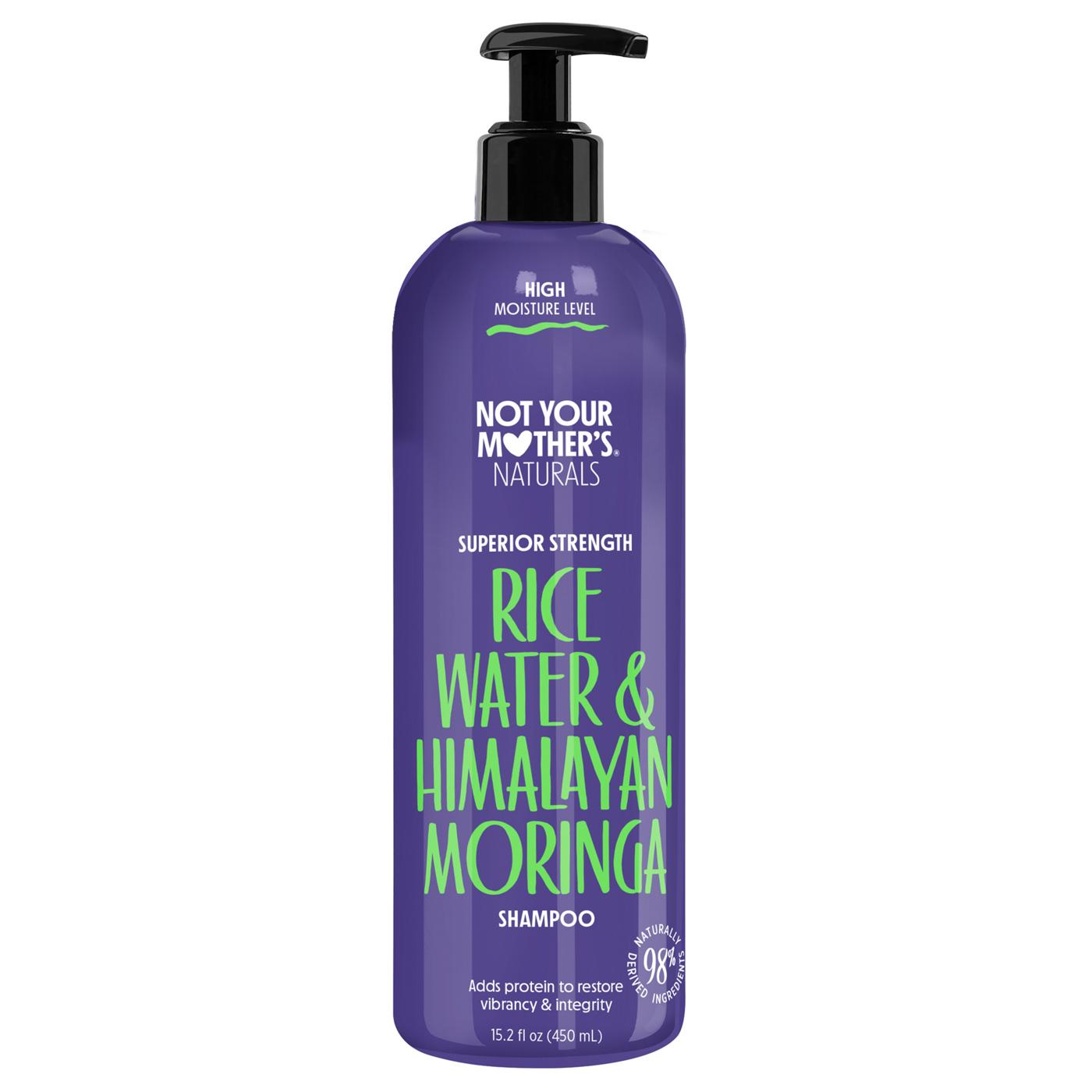 Not Your Mother's Rice Water & Himalayan Moringa Shampooo; image 1 of 3