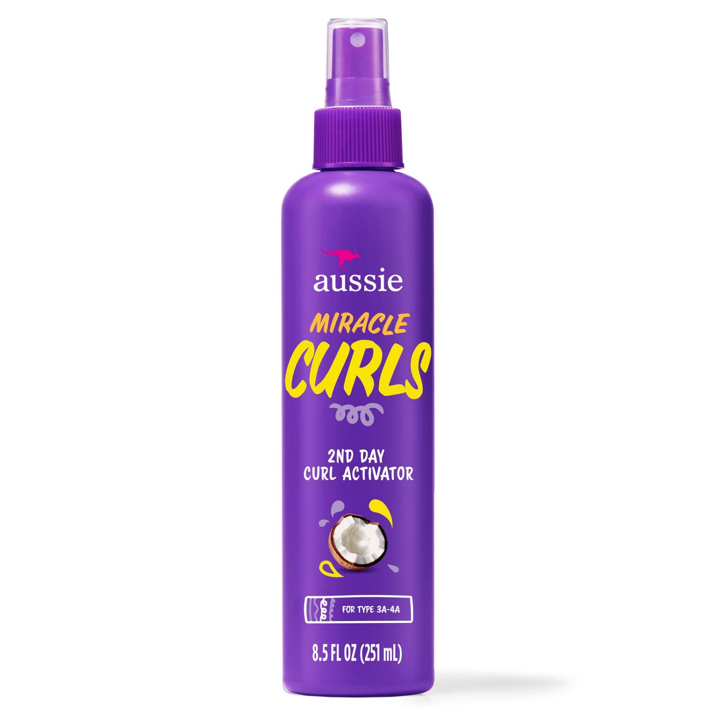Aussie Miracle Curls 2nd Day Curl Activator; image 1 of 8