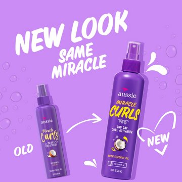 Aussie Miracle Curls 2nd Day Curl Activator