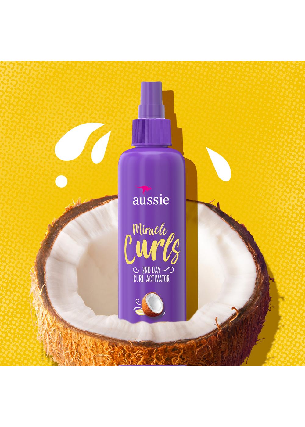 Aussie Miracle Curls 2nd Day Curl Activator; image 7 of 8