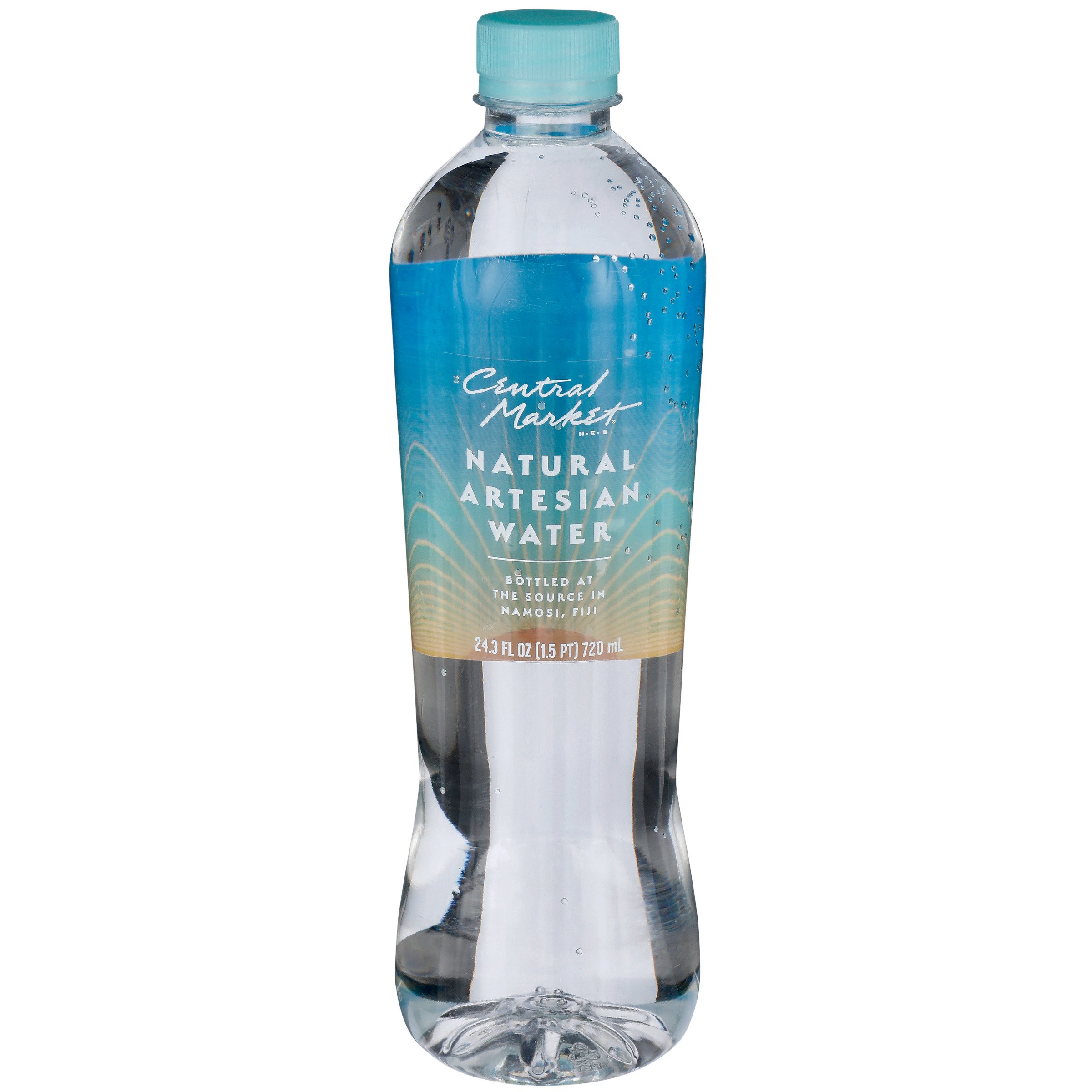 Central Market Natural Artesian Water, 720 mL