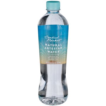 Central Market Natural Artesian Water, 720 mL