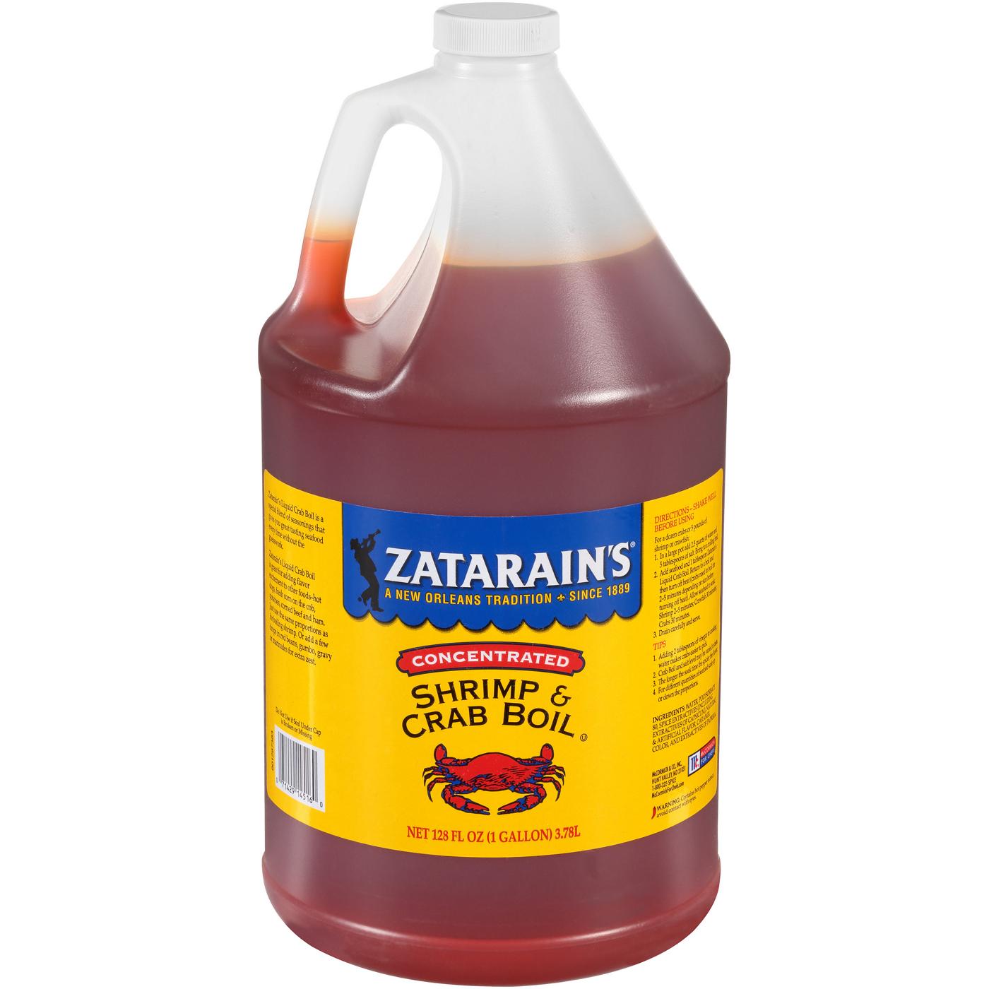 Zatarain's Concentrated Crab & Shrimp Boil; image 1 of 5