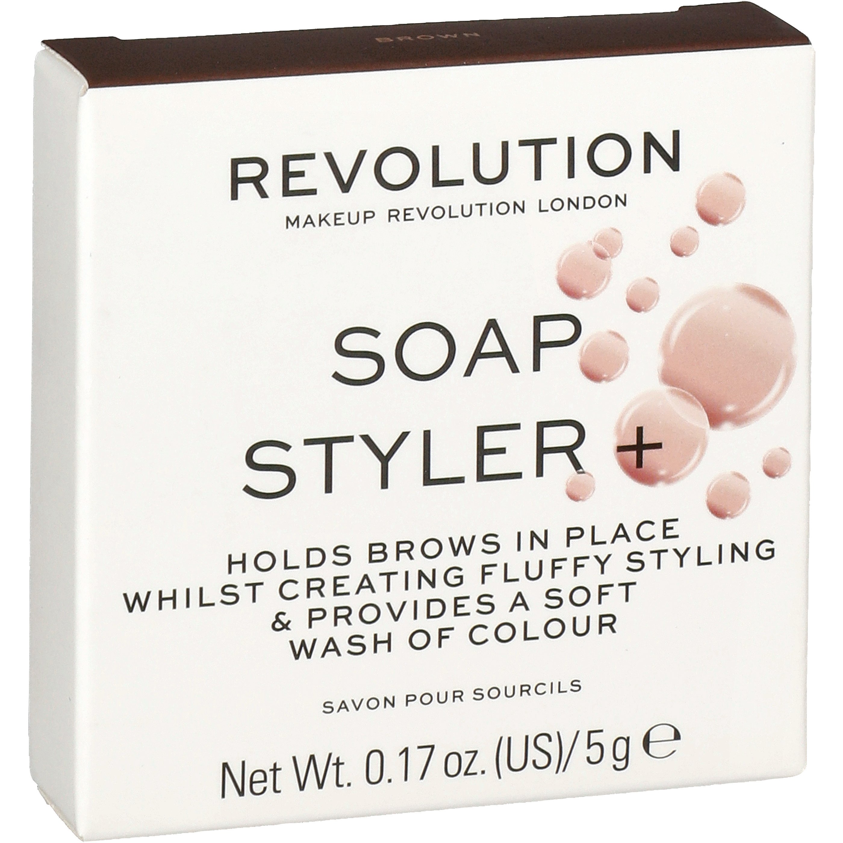 Makeup Revolution Soap Styler+ Brown Shop Brow pencils & powder at HEB