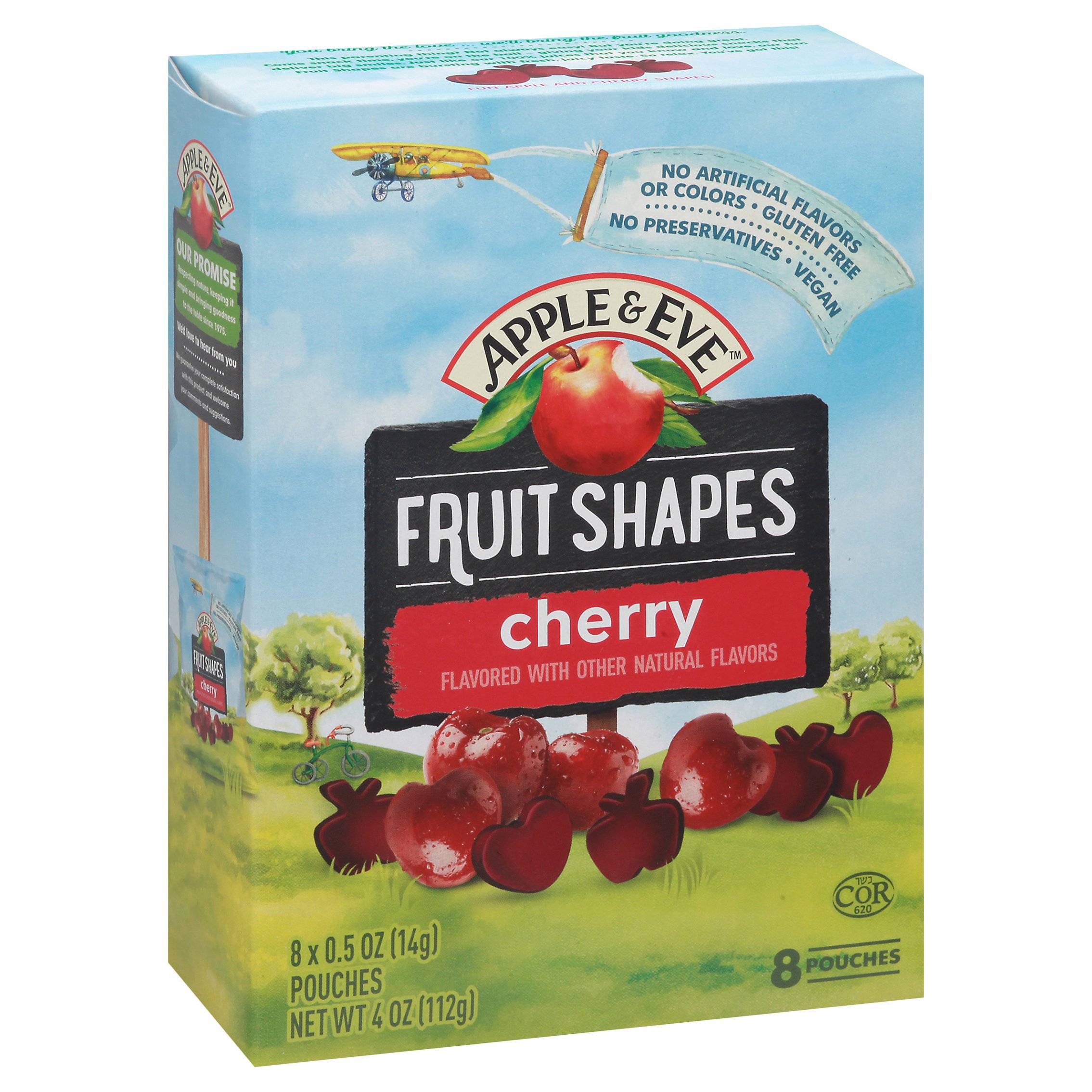 Apple & Eve Cherry Fruit Shapes Shop Fruit snacks at HEB
