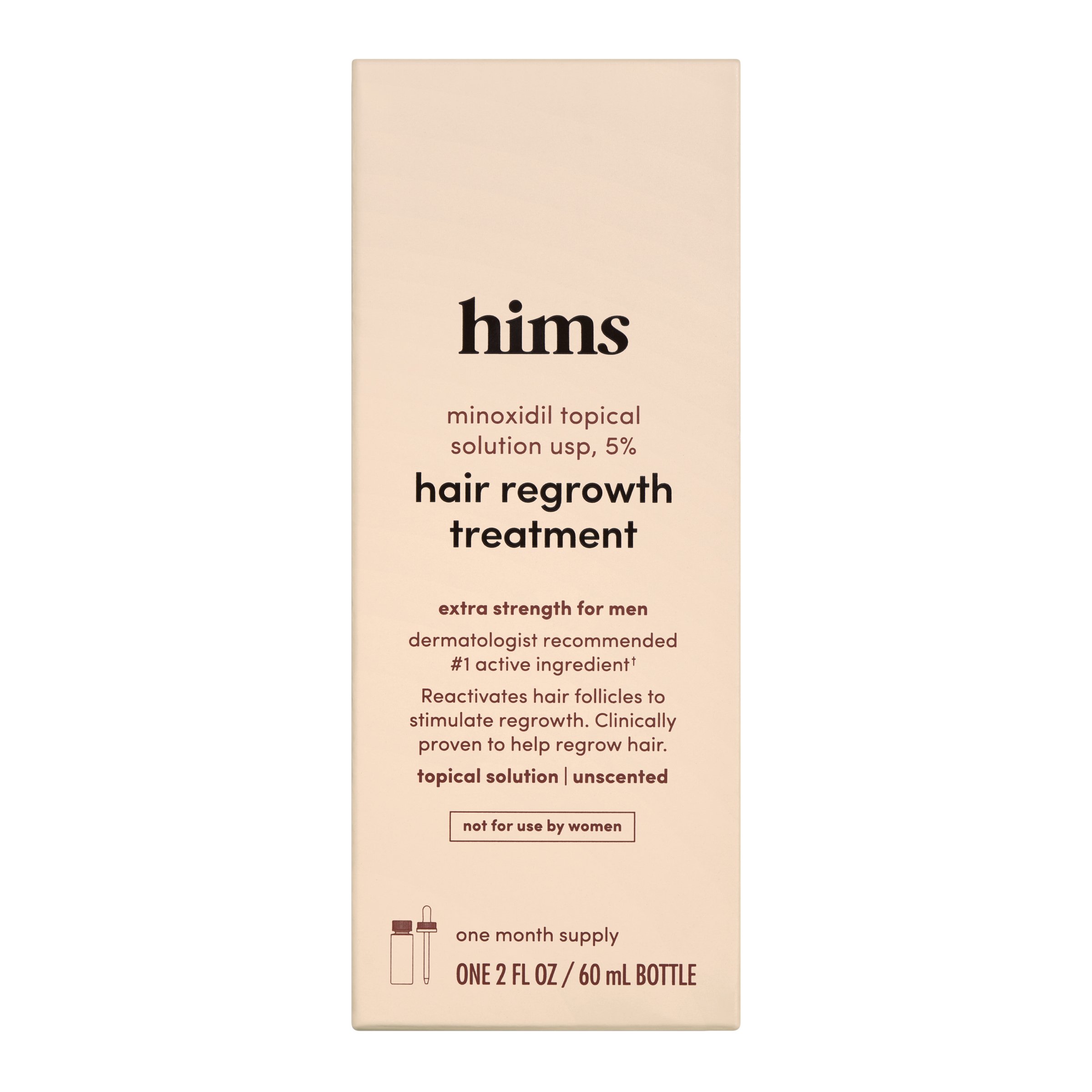 Hims Minoxidil Topical Hair Regrowth Treatment - Shop Skin & scalp ...