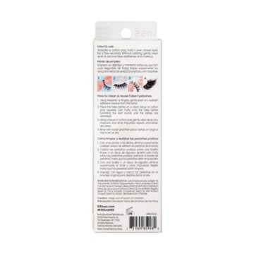 KISS Lash Purify Eye Makeup Remover, 1.69 oz