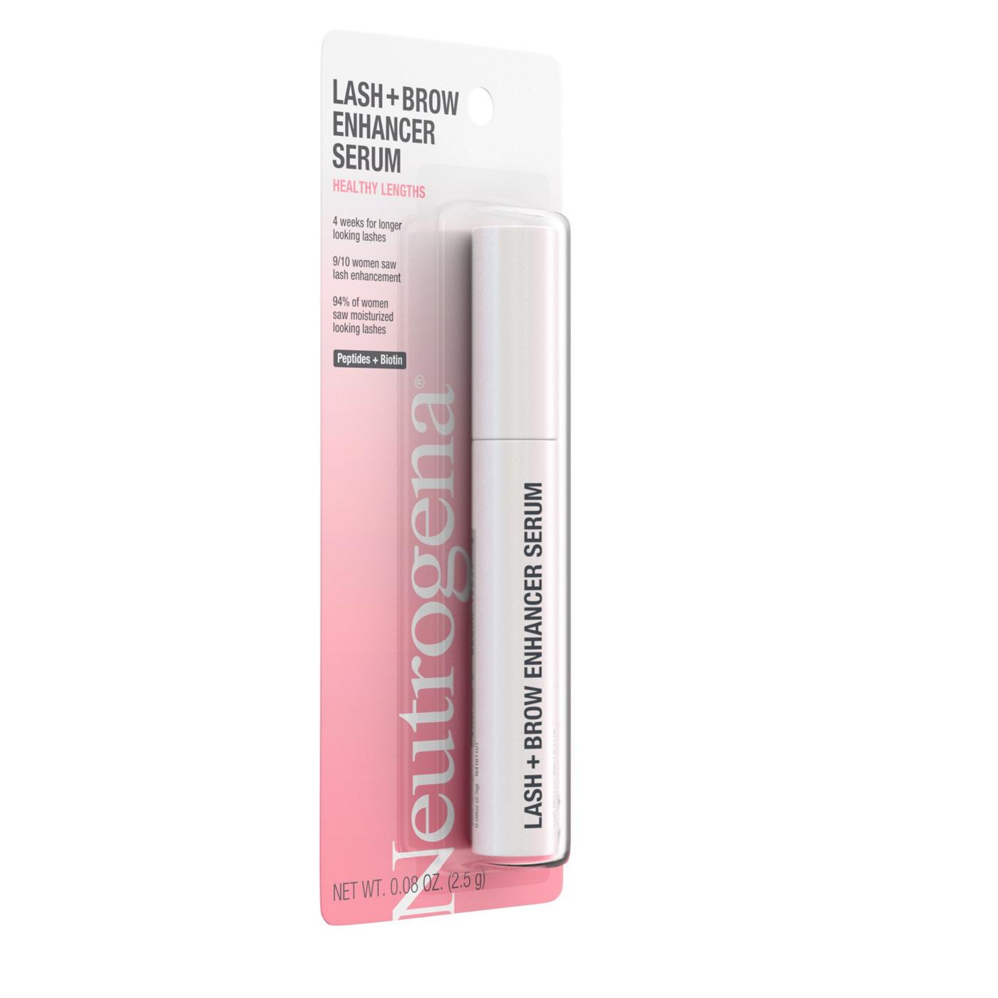 Neutrogena Lash + Brow Enhancer Serum with Biotin & Peptides; image 3 of 4