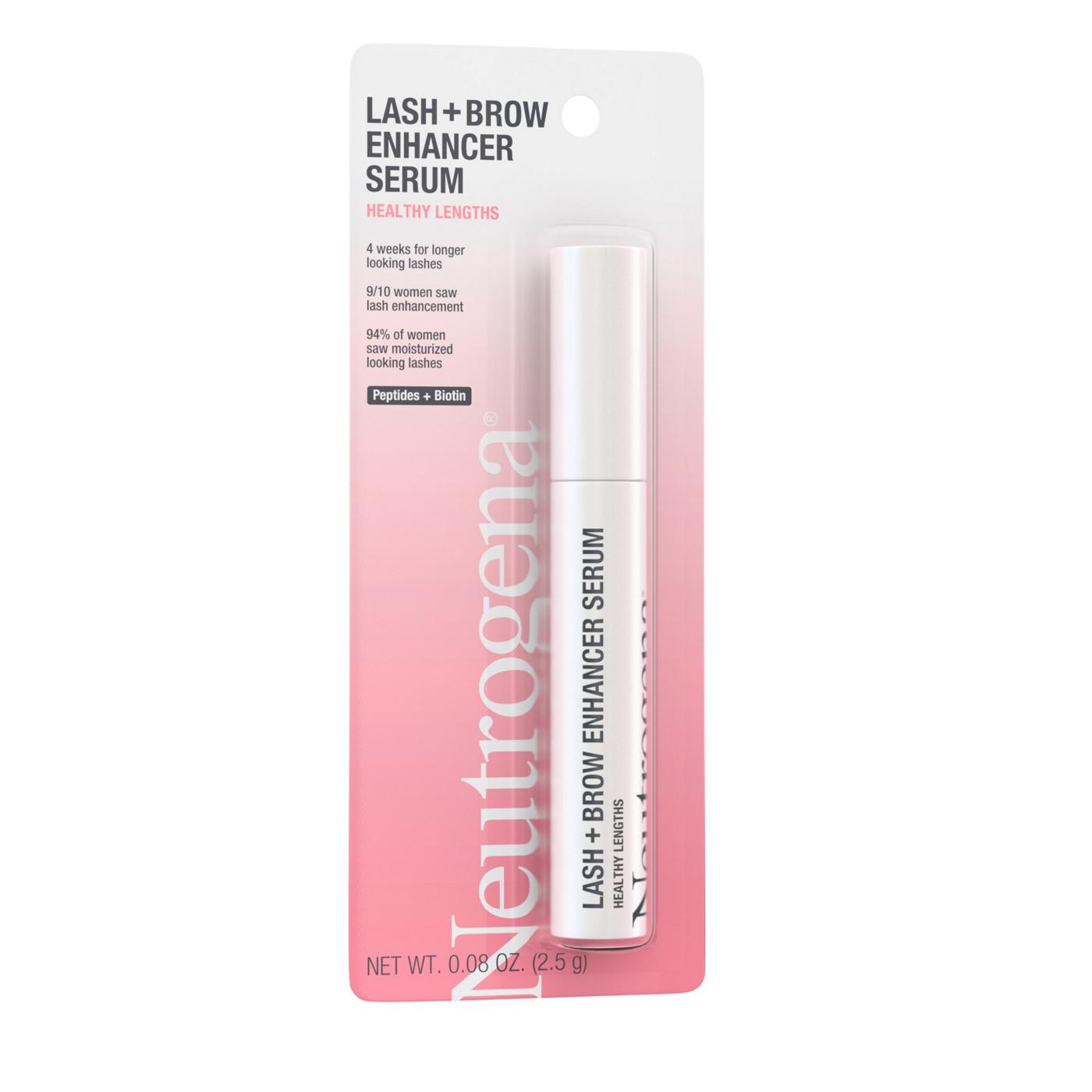 Neutrogena Lash + Brow Enhancer Serum with Biotin & Peptides; image 4 of 5