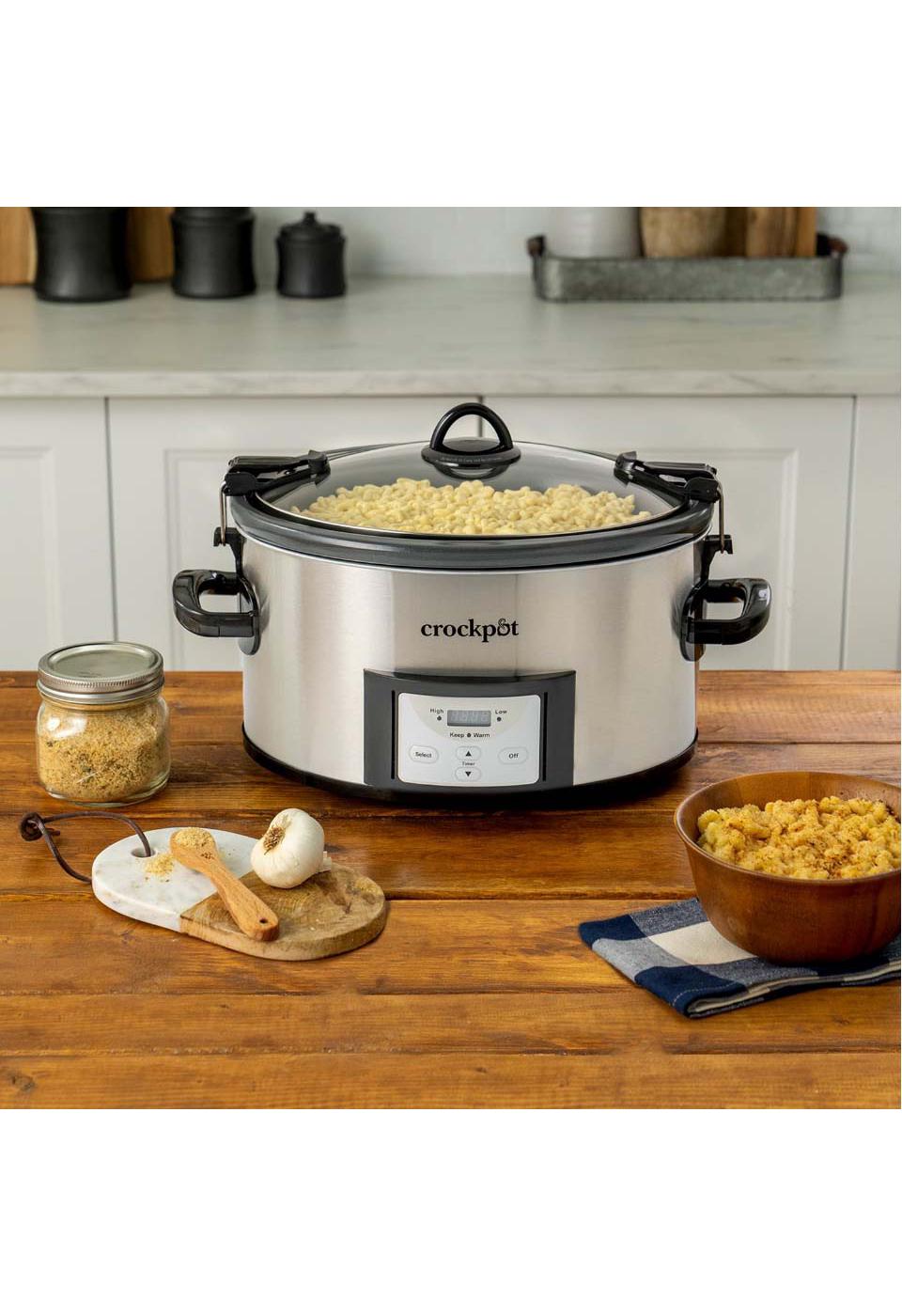 Crock Pot Cook & Carry Stainless Steel Programmable Slow Cooker Shop