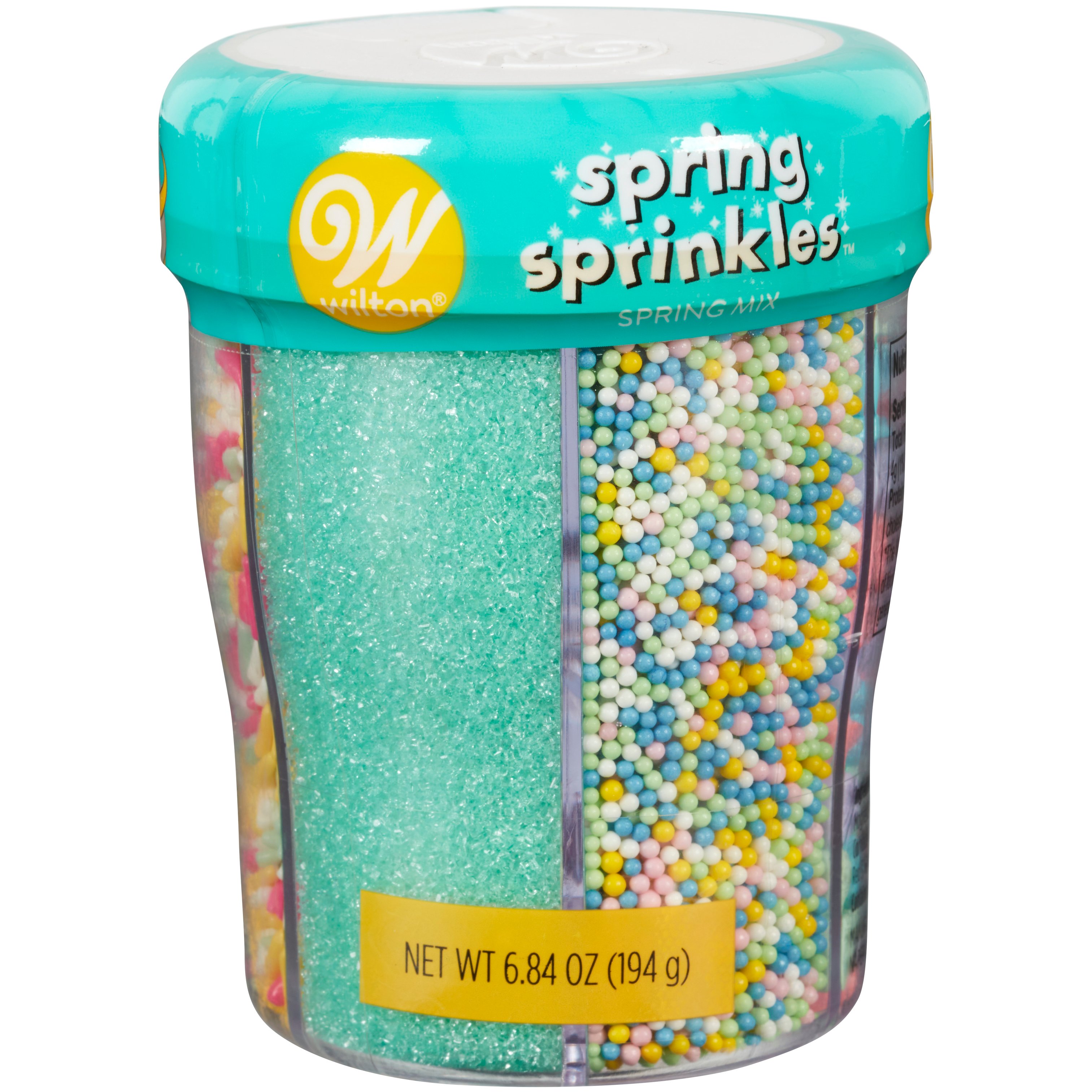 Wilton Easter Pastel Tall 6 Cell Sprinkles Shop Icing & decorations
