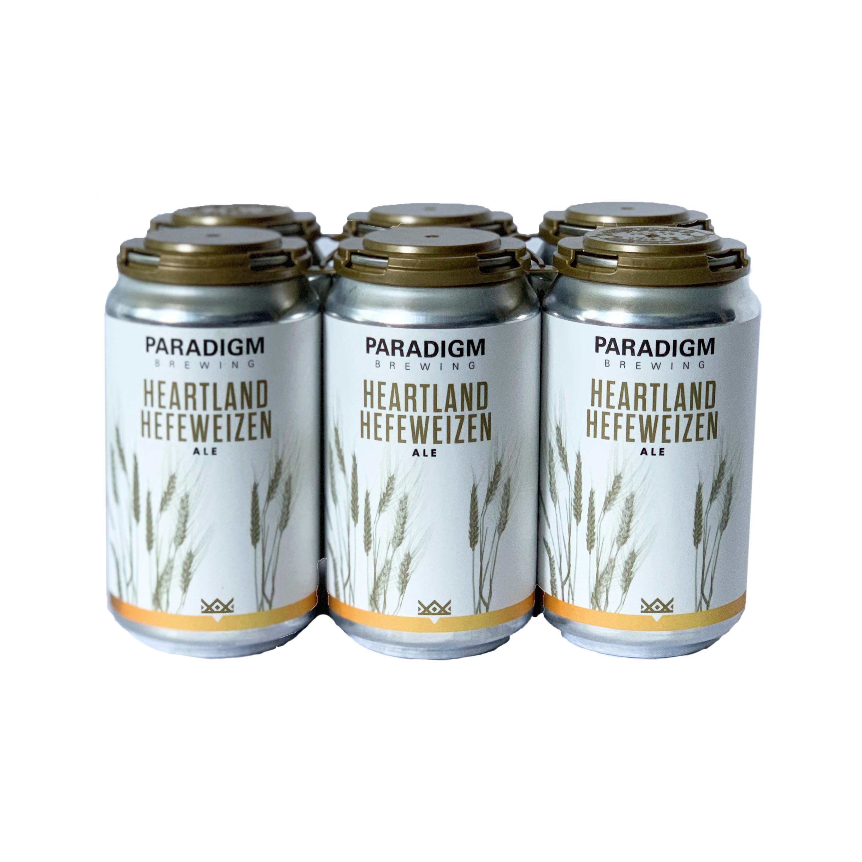 Paradigm Brewing Heartland Hefeweizen Ale Beer 12 oz Cans Shop Beer at HEB
