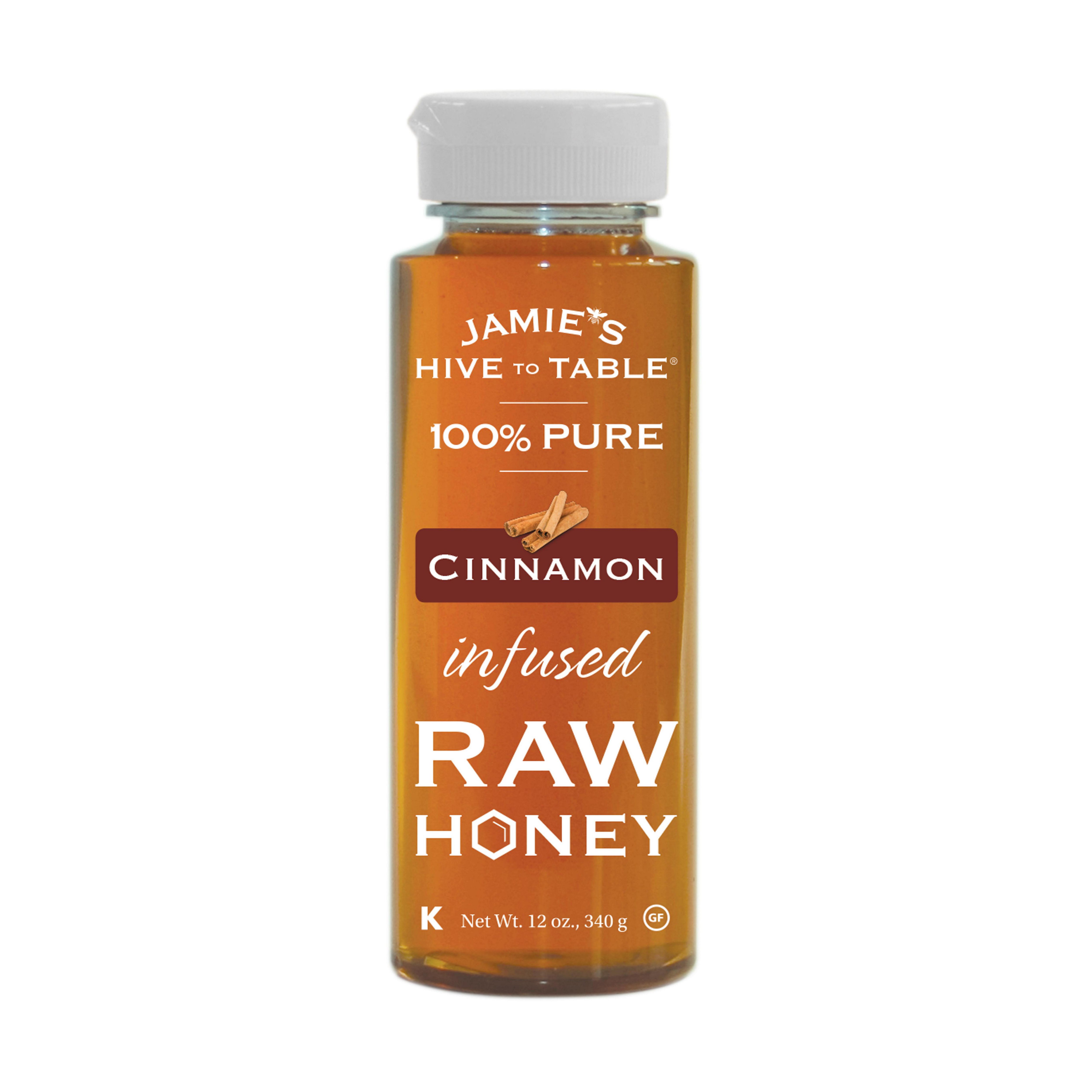 Jamie's Hive To Table Cinnamon Infused Raw Honey Shop Honey at HEB