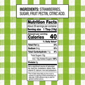 Smucker's Natural Strawberry Fruit Spread, 19 oz