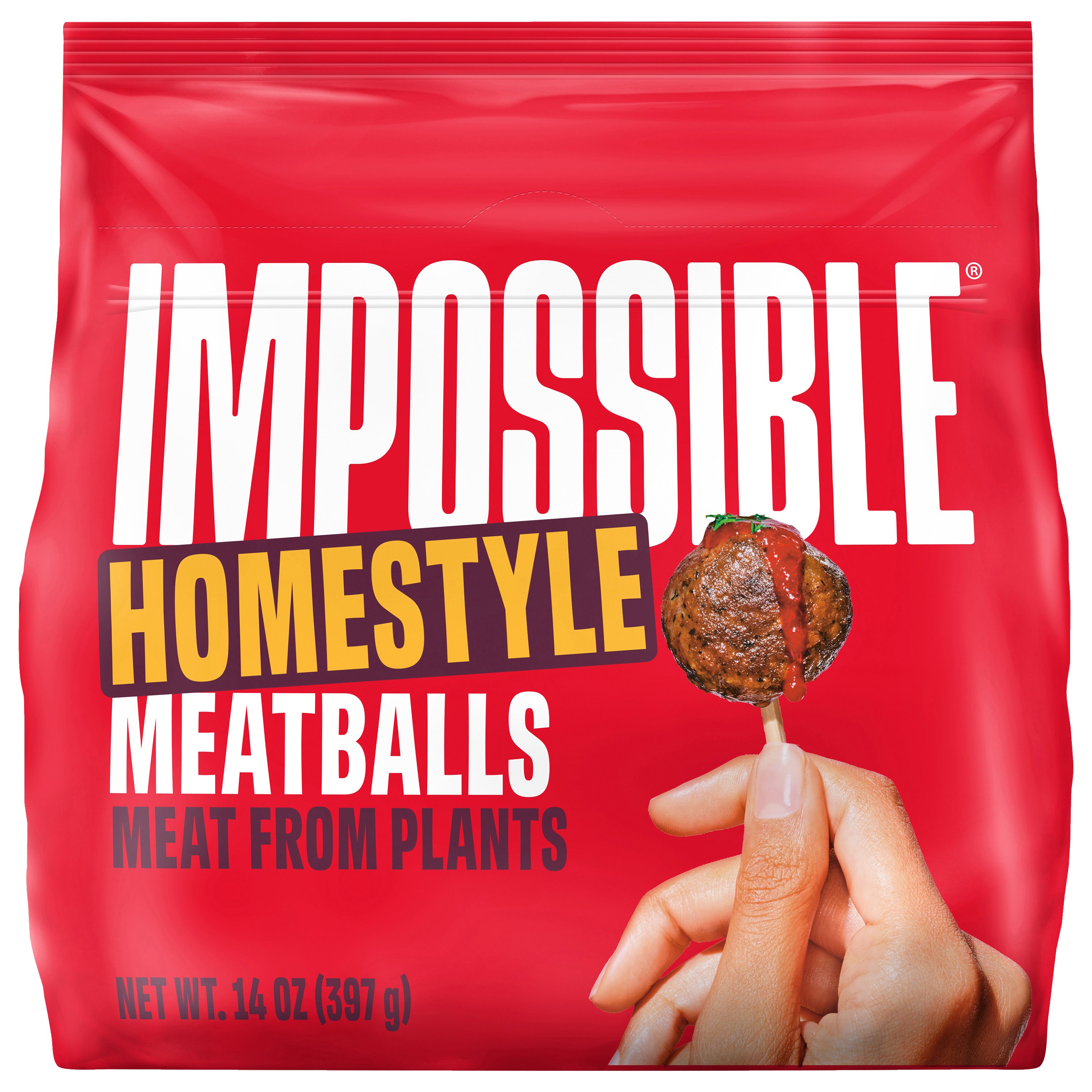 Impossible Fully Cooked Meatballs Meat from Plants Homestyle Shop