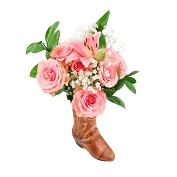 BLOOMS by H-E-B Kickin It Up Boot Flower Arrangement
