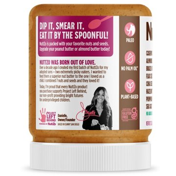 NuttZo Paleo Crunchy 7 Nut & Seed Butter - Power Fuel