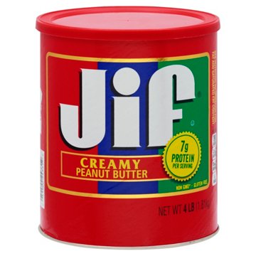 Jif Creamy Peanut Butter, 4 lbs