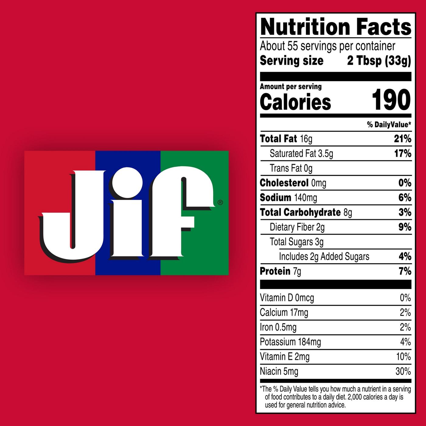 Jif Creamy Peanut Butter; image 6 of 6