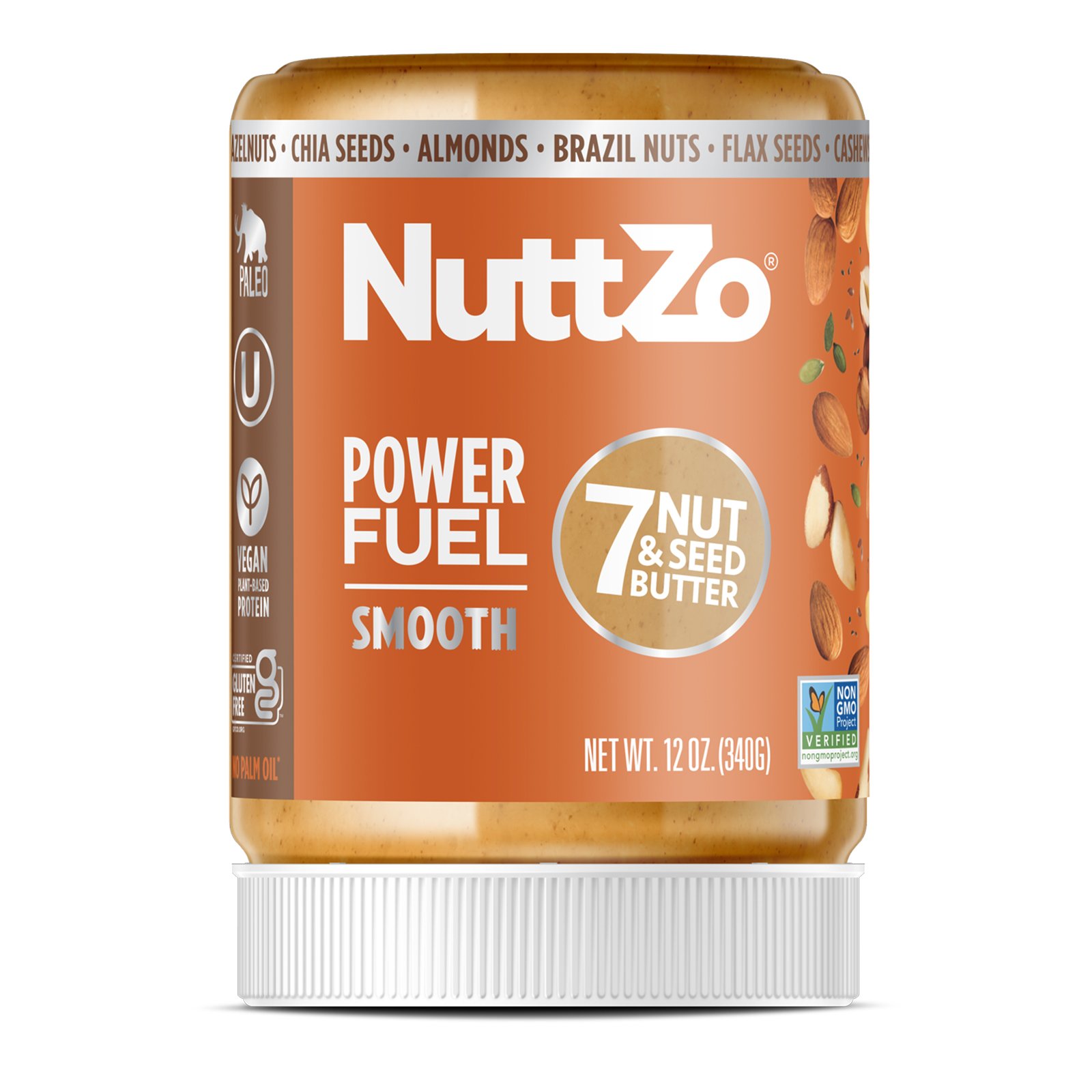 NuttZo Power Fuel Smooth 7 Nut & Seed Butter Shop Peanut butter at HEB