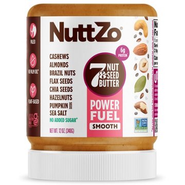 NuttZo Paleo Smooth 7 Nut & Seed Butter - Power Fuel